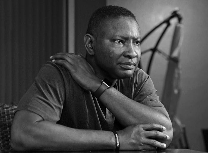 Portrait of Vernon Shazier, father of Ryan Shazier